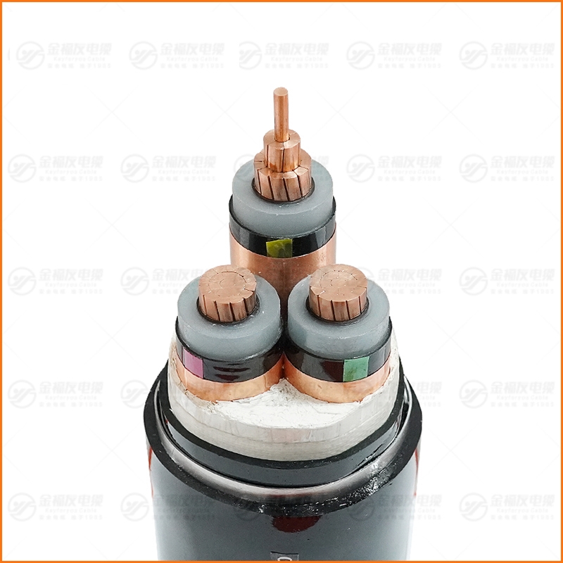 ZC-YJV22 8.7 15KV 3X120 中压铠装铜芯电缆